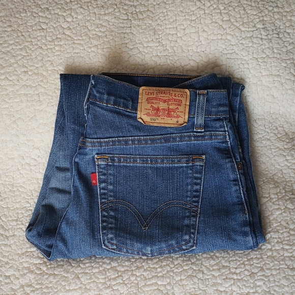 Levi's Denim - Levi's 550 classic relaxed tapered jeans size 12